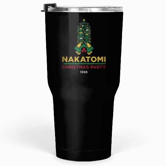 Die Hard Nakatomi Christmas Party 1988 Tumblers 30 Oz