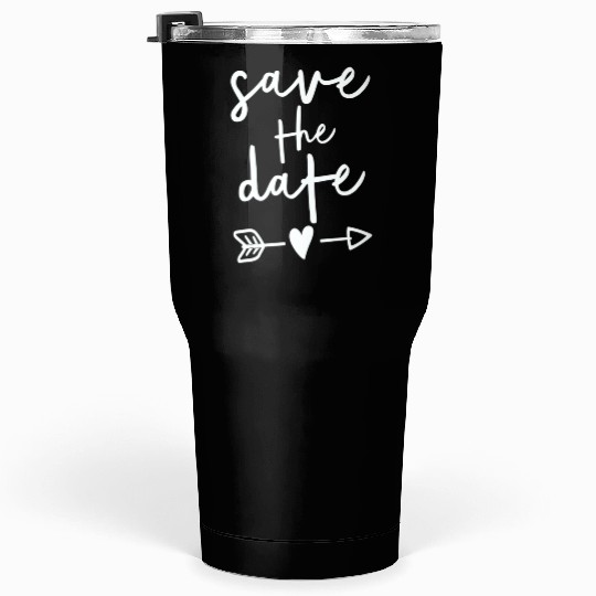 Bride Couple Engagement Save The Date Wedding Tumblers 30 Oz