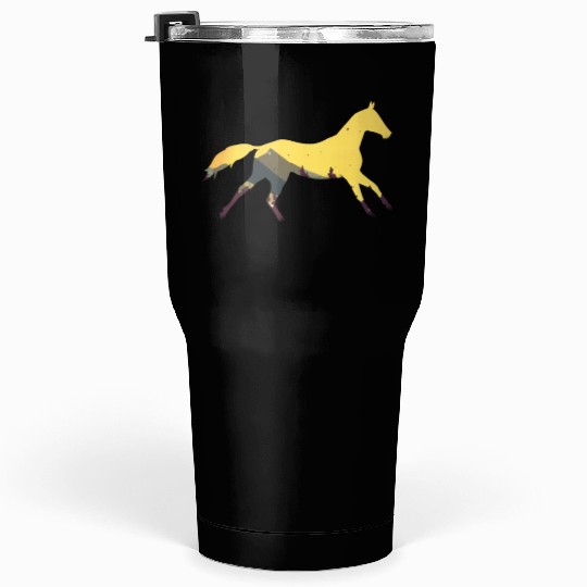 Wild Horse Horse Horses Wild Horses Tumblers 30 Oz