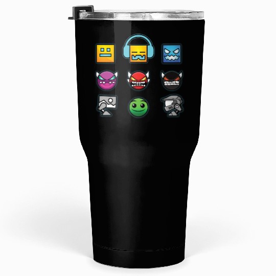 geometry dash insane Tumblers 30 Oz
