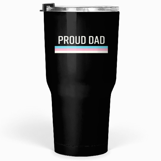 Lgbt Transgender Pride Proud Dad Tumblers 30 Oz