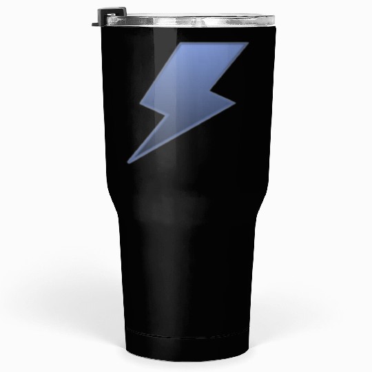 lightning bolt blue Tumblers 30 Oz