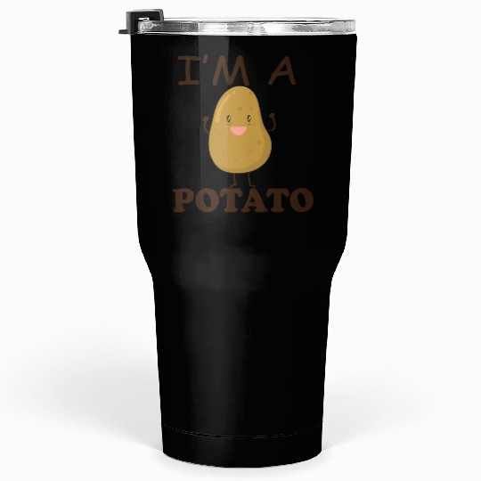 my spirit animal is a potato potato potatoes Tumblers 30 Oz