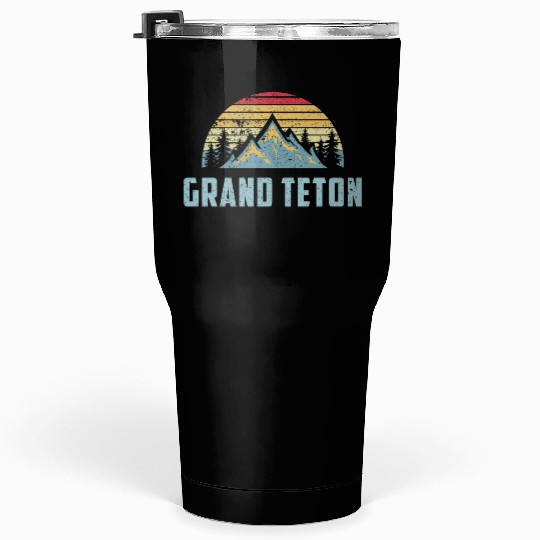 Grand Teton National Park Wyoming Mountain Sweat S Tumblers 30 Oz
