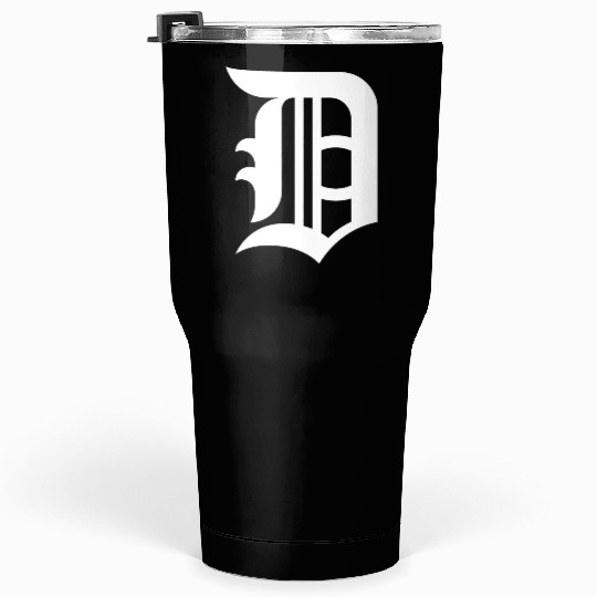 Detroit Baseball D Vintage Michigan Bengal Tiger R Tumblers 30 Oz