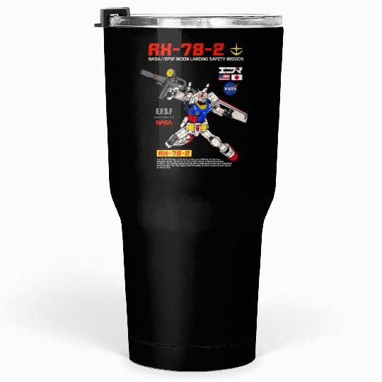 Rx-78-2 Gundam Tumblers 30 Oz