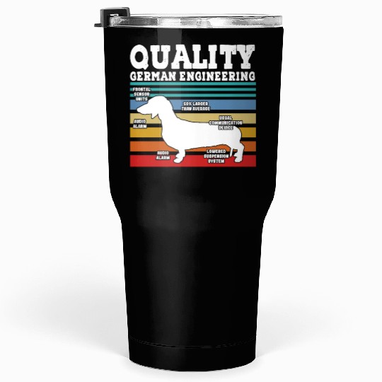 Dachshund Tumblers 30 Oz