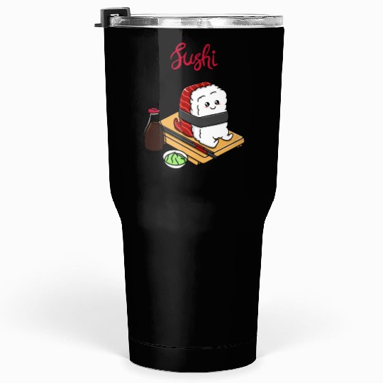 Happy Tuna Sushi Tumblers 30 Oz