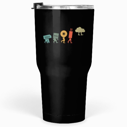 Cloud Computing, Programmer Nerd Tumblers 30 Oz