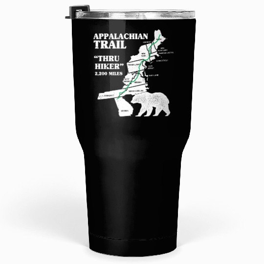 Thruh Hiker, Appalachian Trail - US Trail Tumblers 30 Oz