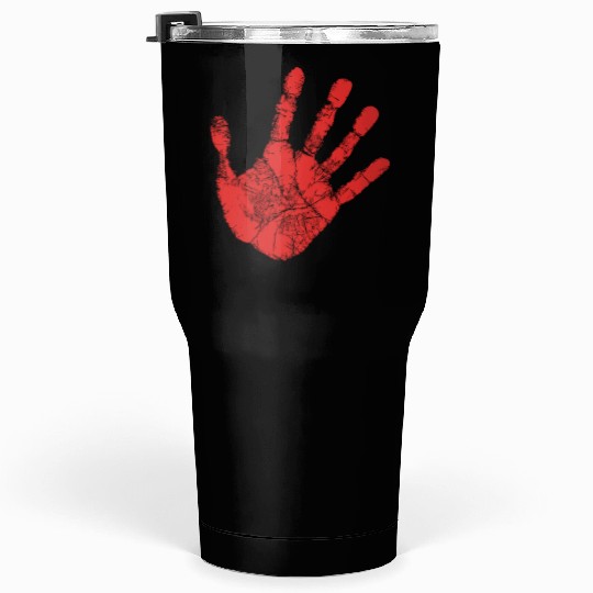 Red Hand - Supporter of MMIW Tumblers 30 Oz