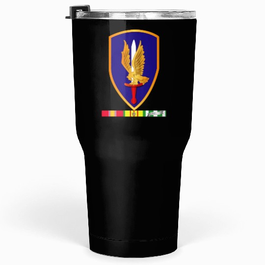 Army 1st Aviation Brigade Vietnam w SVC wo Txt Tumblers 30 Oz