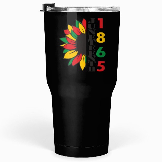 Juneteenth Day 1865, Freedom Day America African Tumblers 30 Oz