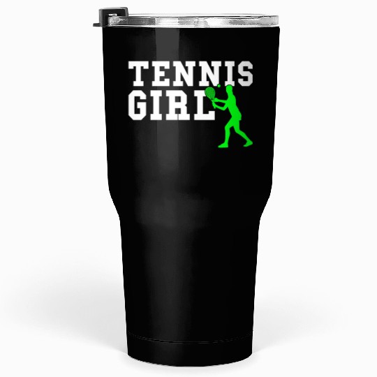 tennis girl Tumblers 30 Oz