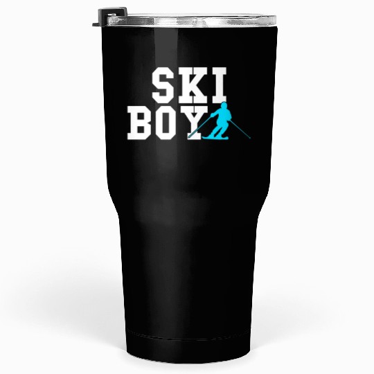 ski boy Tumblers 30 Oz