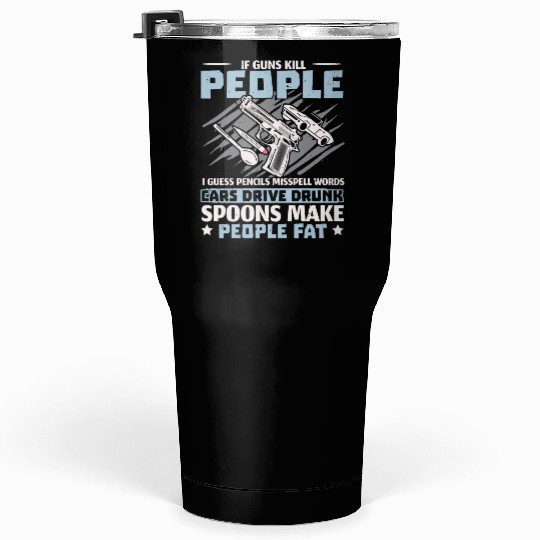 Second Amendment Gun Rights 2nd Amendment America Tumblers 30 Oz
