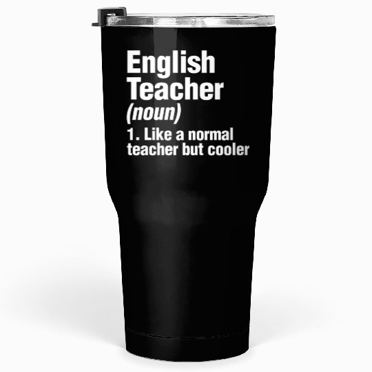 English Teacher Tumblers 30 Oz Back To School Writer