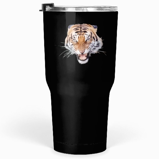 Wild Tiger - Wild Hissing - Wilderness Tumblers 30 Oz