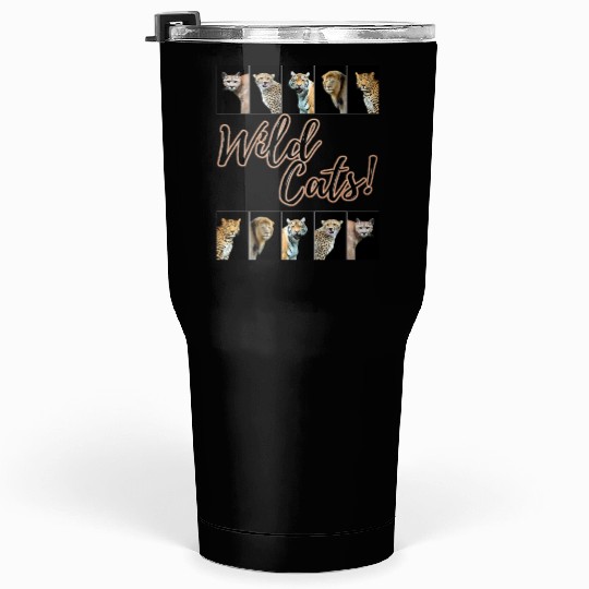WILDCATS! | Lion, Leopard, Cheetah, Puma, Tiger Tumblers 30 Oz