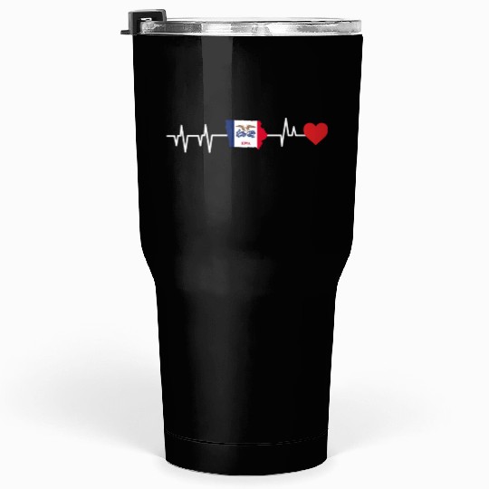 Iowa Heartbeat Gift Tumblers 30 Oz
