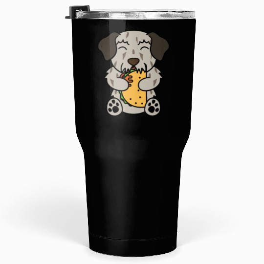 Irish Wolfhound Taco Lover Tumblers 30 Oz