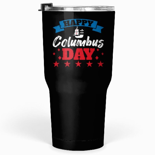 Columbus Day Italian Pride Tumblers 30 Oz