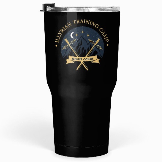 ACOTAR Illyrian Training Camp Camping Lover Tumblers 30 Oz
