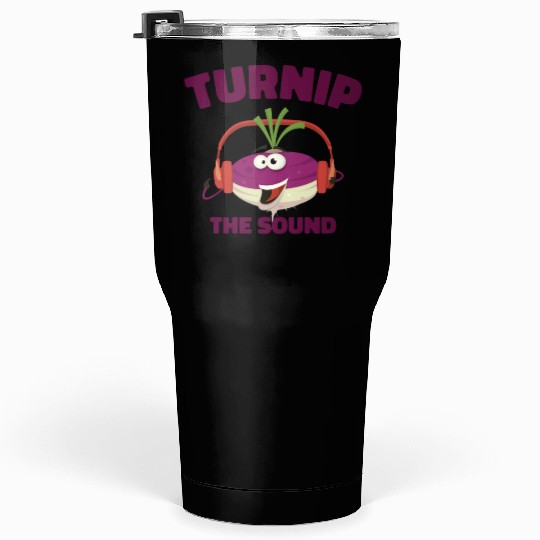 Music Turnip Party Music Lover Vegetable Tumblers 30 Oz