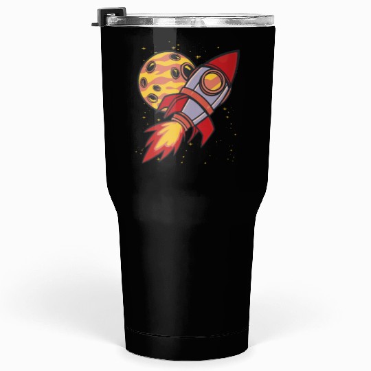 Planet And Rocket Tumblers 30 Oz