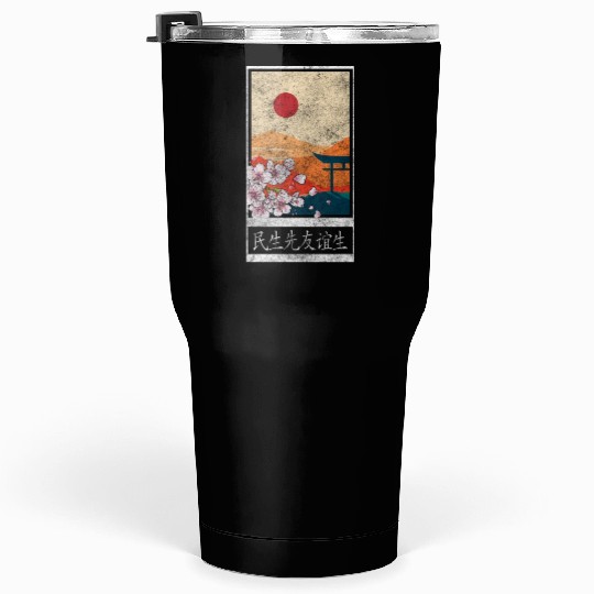 Japan Asia Spring Pink Tumblers 30 Oz