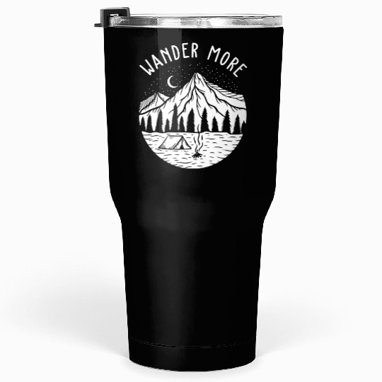Mountains Landscape Celestial Nature Camping Tumblers 30 Oz