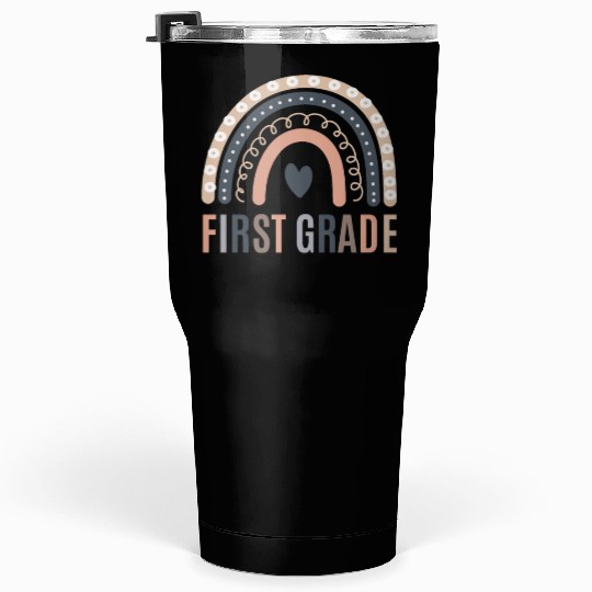 First Grade Back to School Teacher Tumblers 30 Oz