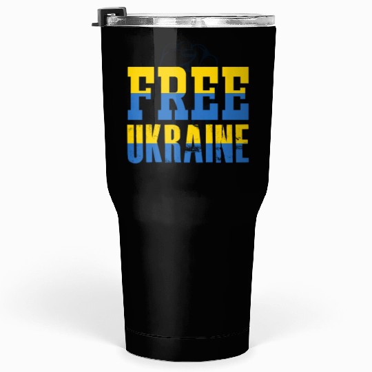 Free Ukraine Tumblers 30 Oz