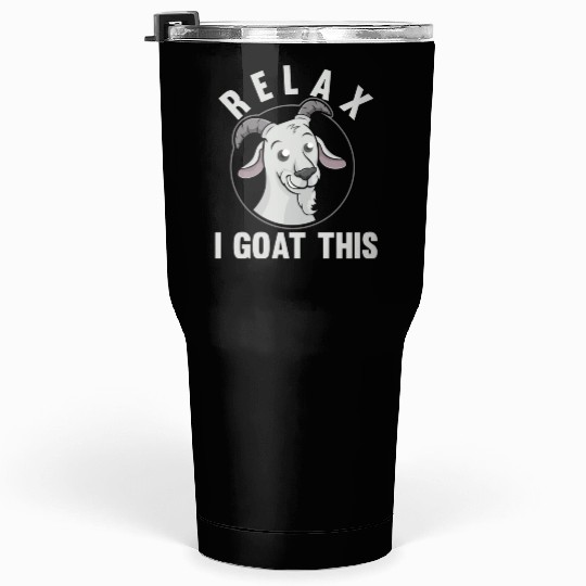 Goat Pun Men Women Goat Lover Tumblers 30 Oz