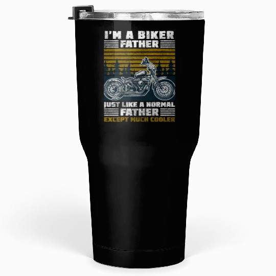 Motorbike Chopper Racing Cross Tumblers 30 Oz