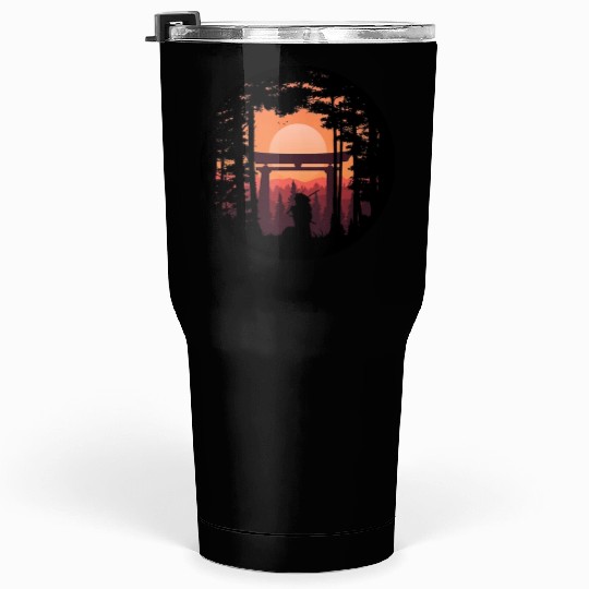 Samurai Sunset Tumblers 30 Oz