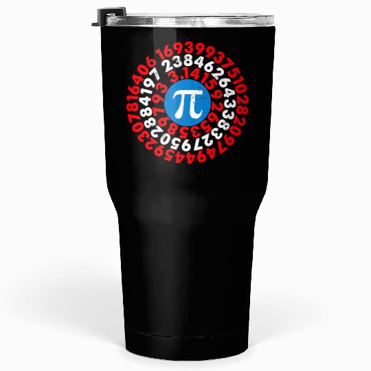 Mathematician Captain Pi Superhero Math Nerd Geek Tumblers 30 Oz