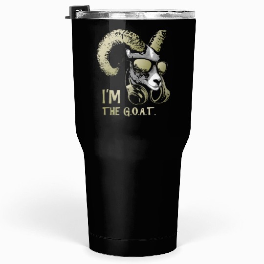 I'm The Goat Bling Cool and Funny Music Animal Tumblers 30 Oz
