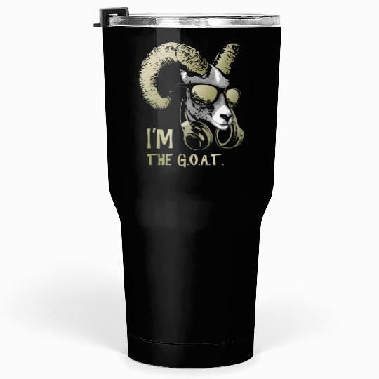 I'm The Goat Bling Cool and Funny Music Animal Tumblers 30 Oz