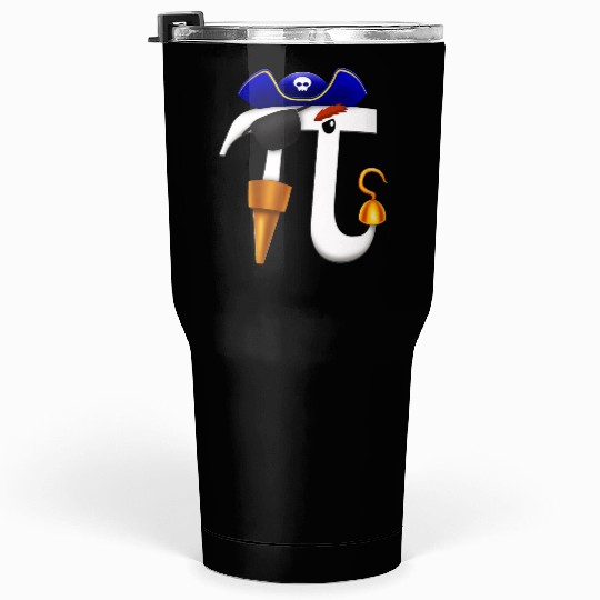 PI Day Pirate Tumblers 30 Oz Math Geek Gift Men Women
