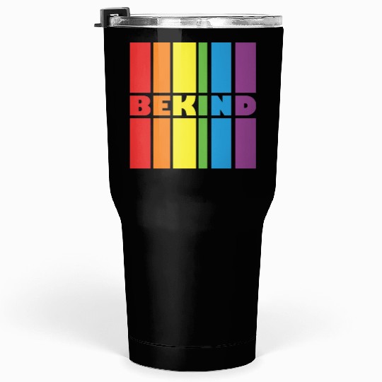 LBGT Flag Gay Pride Human Tumblers 30 Oz