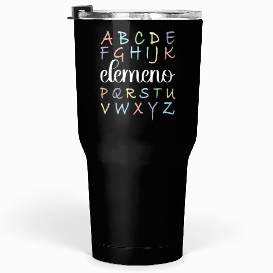 ABC Elemeno, Kindergarten Teacher, Teacher Tumblers 30 Oz