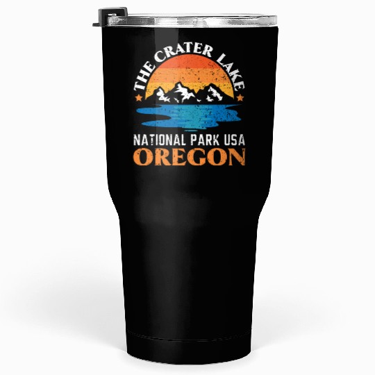 The Crater Lake National Park USA Oregon America Tumblers 30 Oz