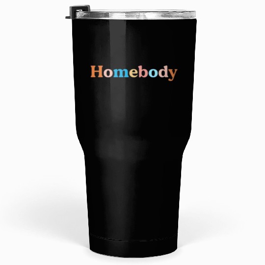 Retro Homebody Rather Be Inside Vintage Introvert Tumblers 30 Oz
