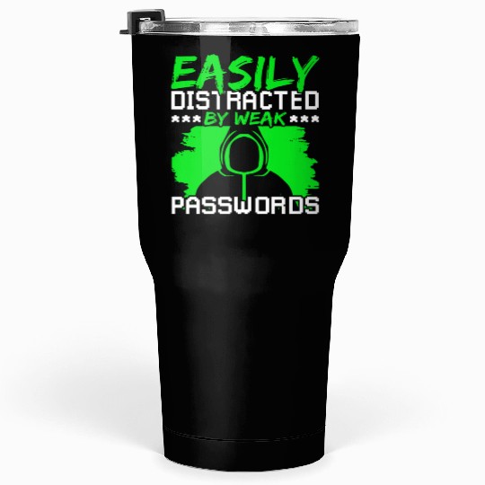 Cyber Security Ethical Hacker Password Tumblers 30 Oz