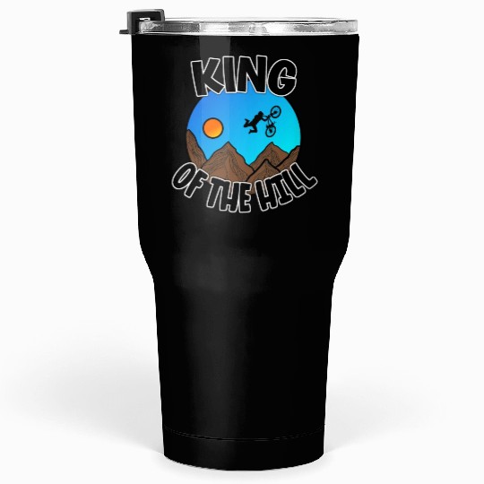 King Of The Hill - Cyclist Gift Tumblers 30 Oz