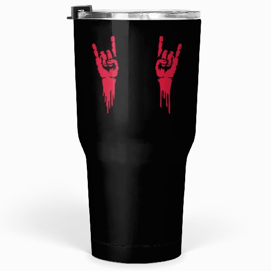 blood music heavy metal Tumblers 30 Oz