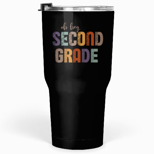 Back To School Second Grade Tumblers 30 Oz