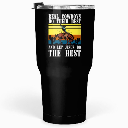 Horse Revolver Lasso Tumblers 30 Oz