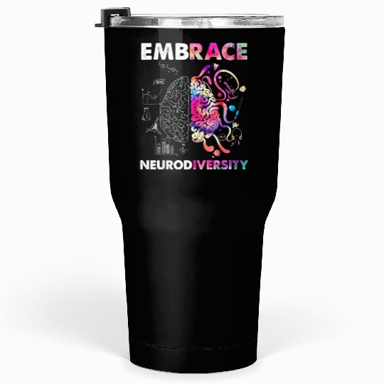 Embrace Neurodiversity Autism Awareness Tumblers 30 Oz